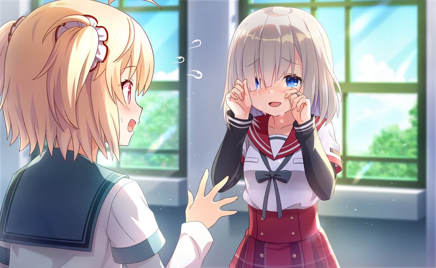 isuzu ren and ayano rika (mahou shoujo madoka magica and 2 more)