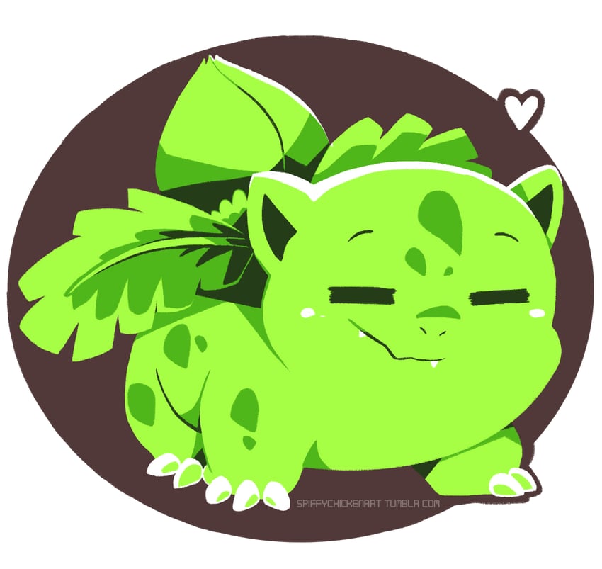 ivysaur (pokemon) drawn by spiffychicken