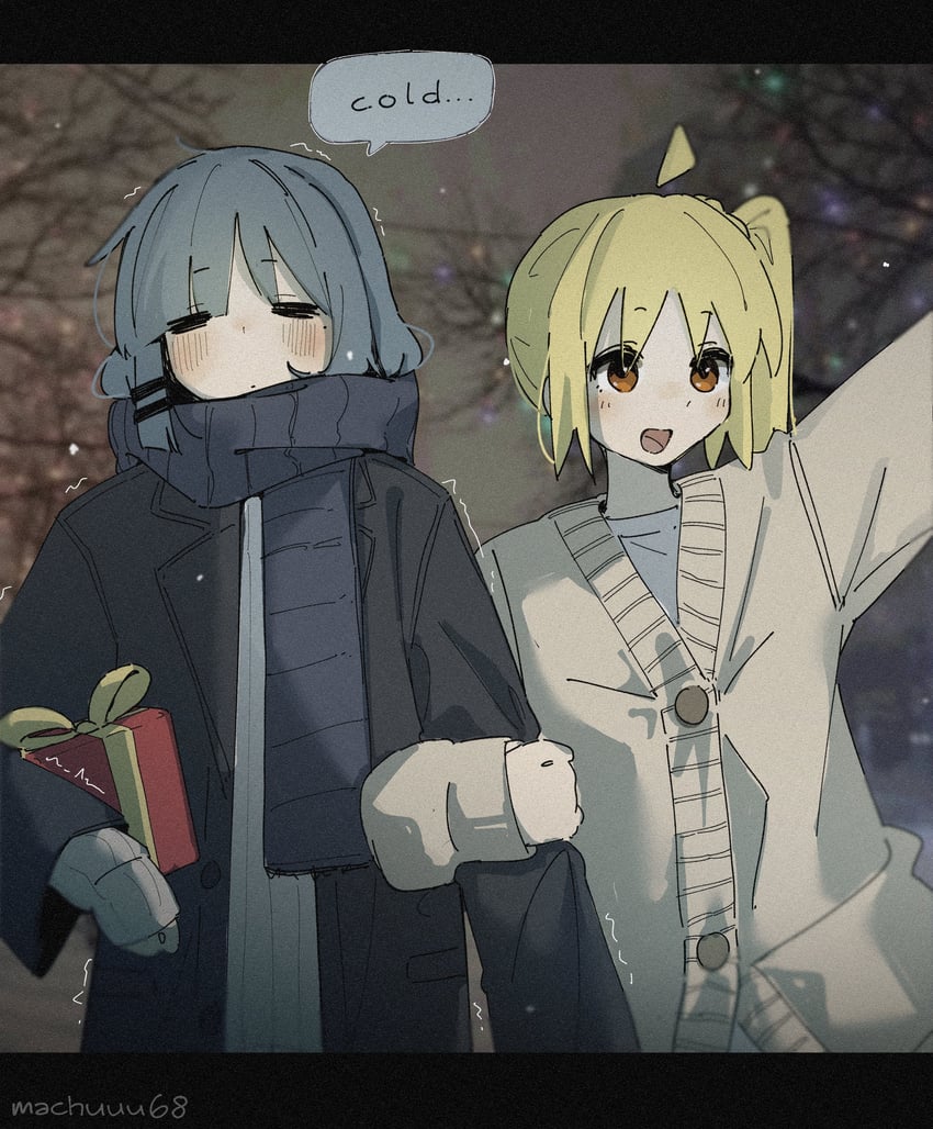 ijichi nijika and yamada ryo (bocchi the rock!) drawn by machuuu68