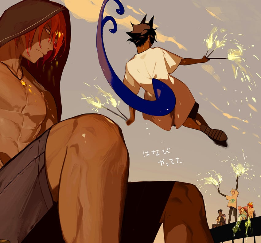 karna, arjuna, arjuna alter, ashwatthama, and rama (fate and 1 more) drawn by semi_(p-poco)