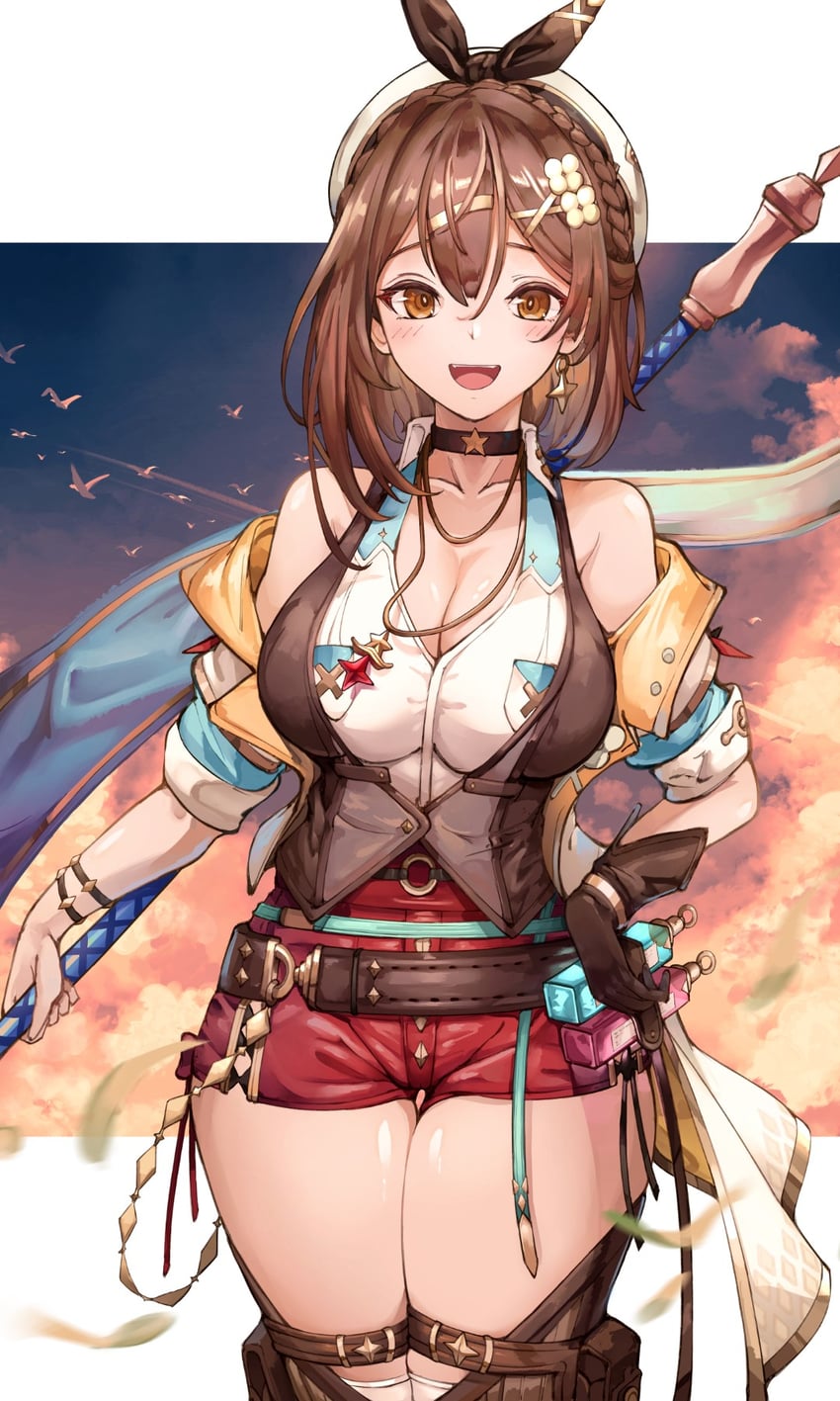 reisalin stout (atelier and 2 more) drawn by yusha_m