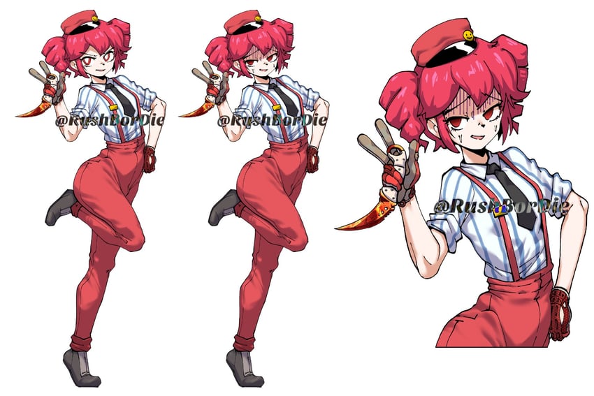 kasane teto (utau and 3 more) drawn by hugo_(rushbordie)