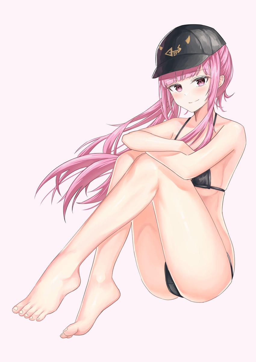 mori calliope (hololive and 1 more) drawn by andy2465