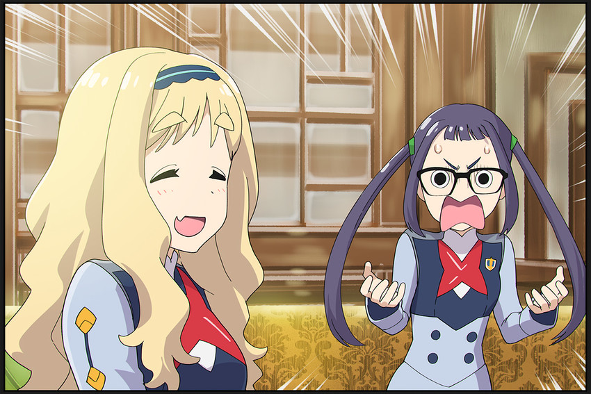 inuyama aoi, oogaki chiaki, kokoro, and ikuno (darling in the franxx and 1 more) drawn by ueyama_michirou