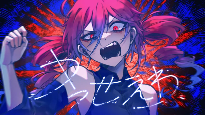 kasane teto (utau and 2 more) drawn by smol_mitto