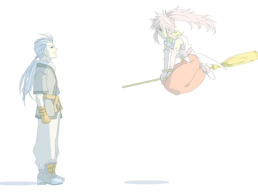 arche klein and chester burklight (tales of and 1 more) drawn by yamado