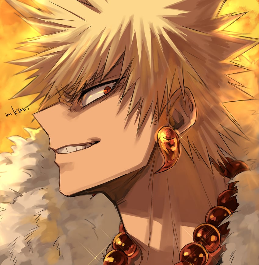 bakugou katsuki (boku no hero academia) drawn by mkm_(mkm_storage)