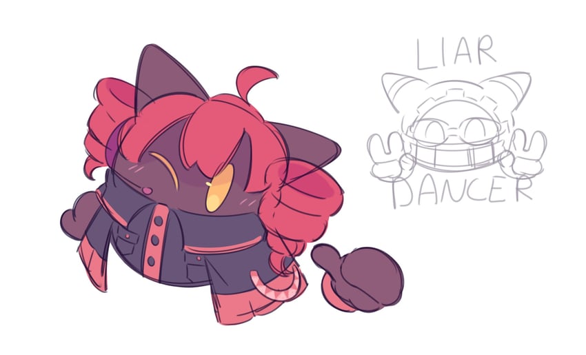 kasane teto and magolor (utau and 2 more) drawn by fafameow