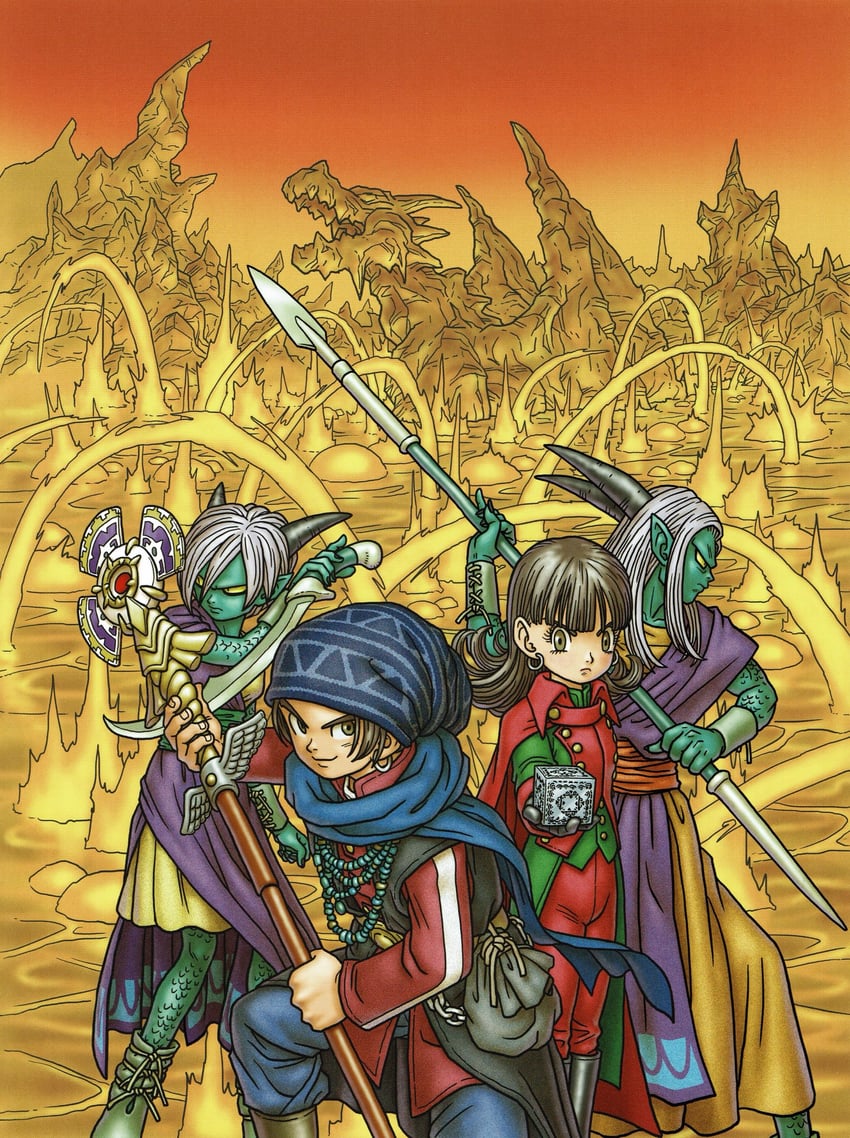 hero and hero's sibling (dragon quest and 1 more)