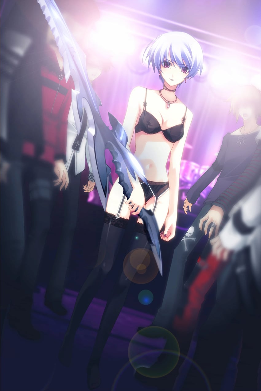 kishimoto ayase and ryo (chaos;head and 1 more) drawn by matsuo_yukihiro