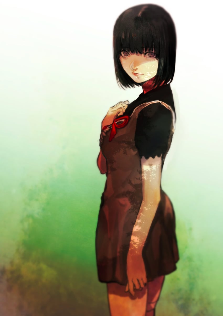 amakura mayu (fatal frame and 1 more) drawn by gauss_<bokashi