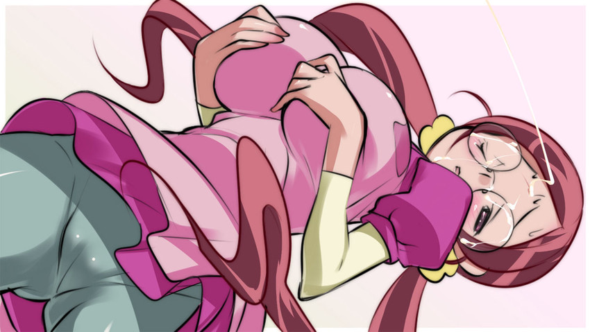 hanasaki tsubomi (precure and 1 more) drawn by hikage_eiji