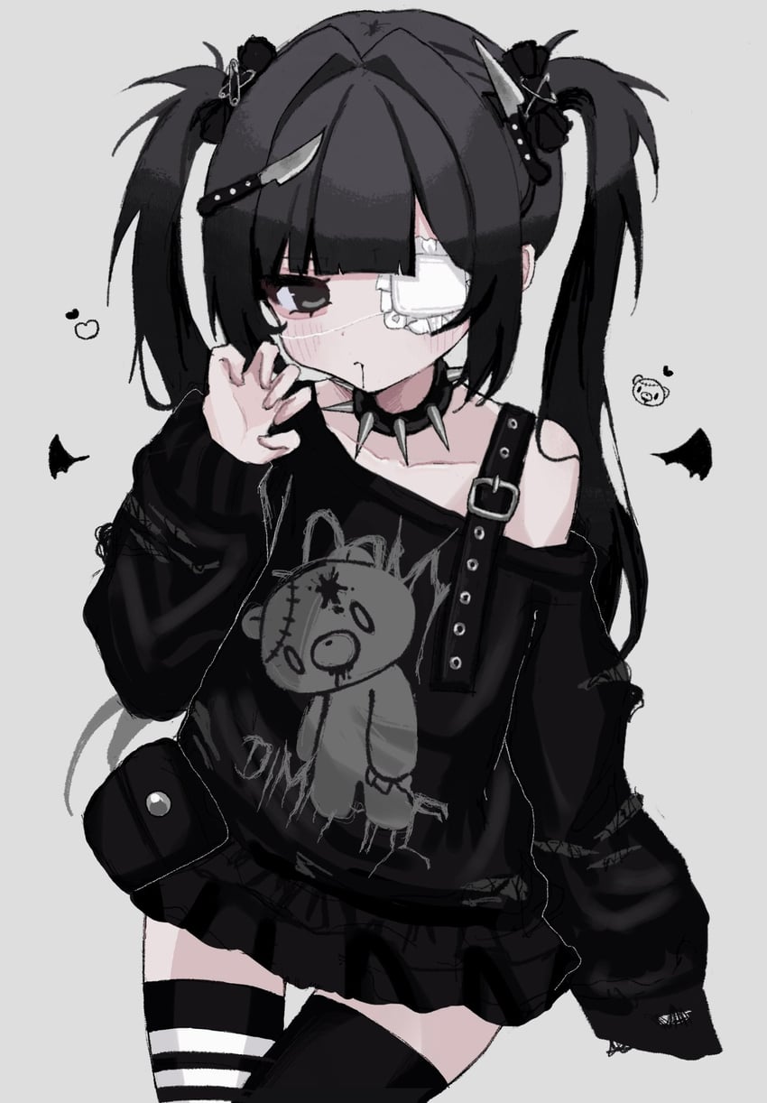 gloomy bear (original and 1 more) drawn by uxvqx