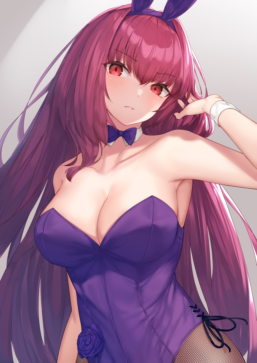 scathach (fate and 1 more) drawn by reuri_(tjux4555)