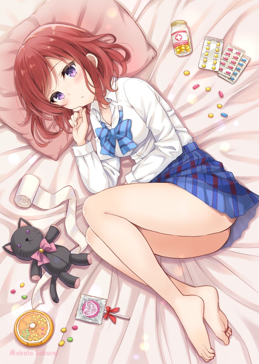 nishikino maki (love live! and 1 more) drawn by sakurai_makoto_(custom_size)