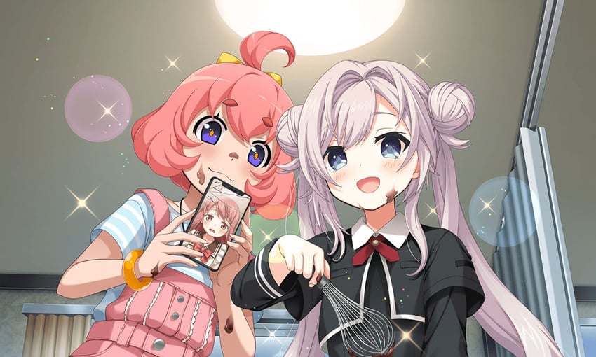 yakumo mikage, himuro lavi, and sawa sudachi (mahou shoujo madoka magica and 1 more)