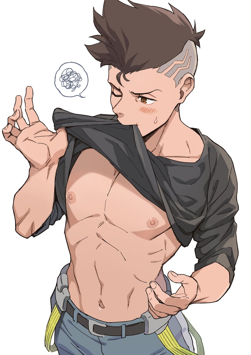 david martinez (cyberpunk and 1 more) drawn by biphang35g