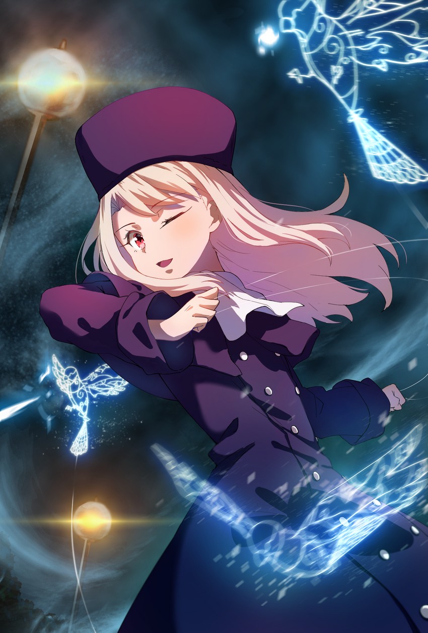illyasviel von einzbern (fate and 1 more) drawn by kmchi