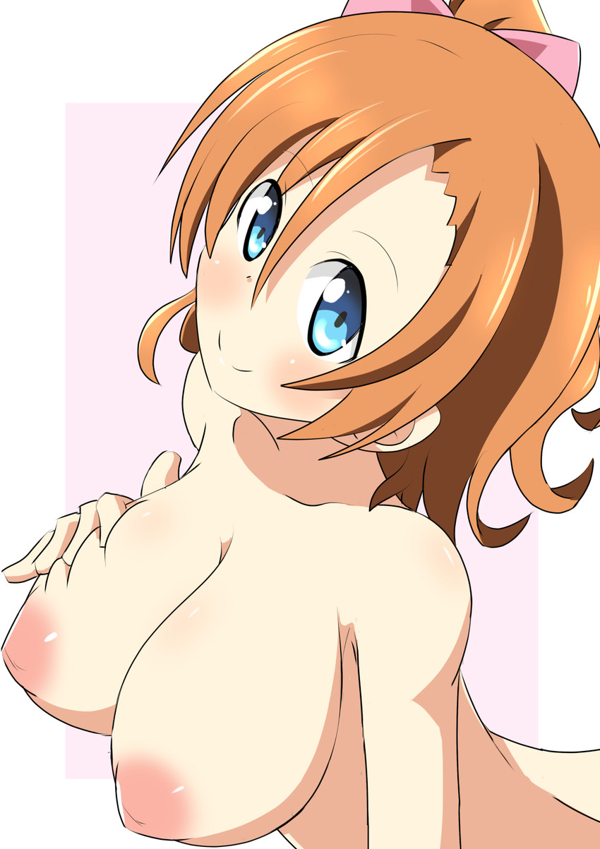 kosaka honoka (love live! and 1 more) drawn by naruse_mai