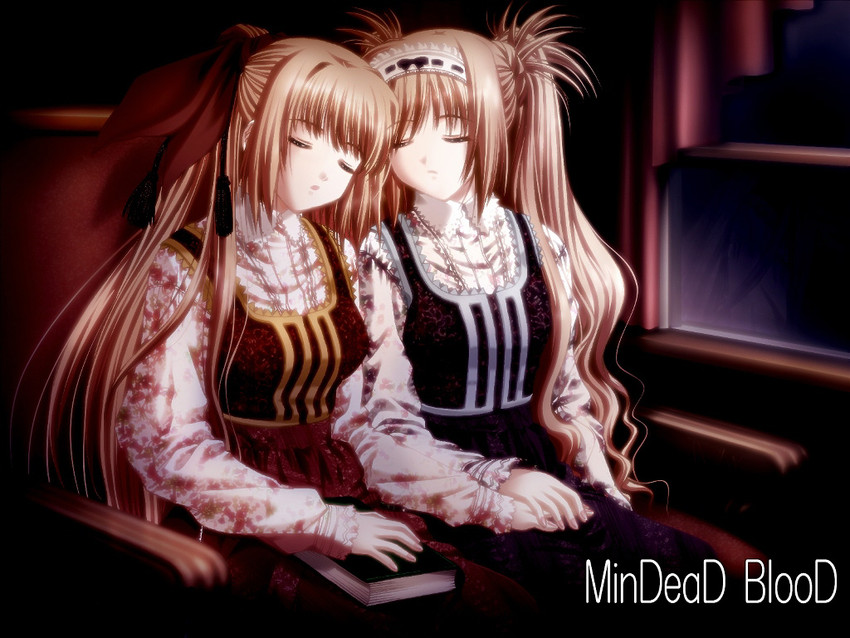 sonohara mayu and sonohara mana (mindead blood) drawn by shiizaki_hinaki