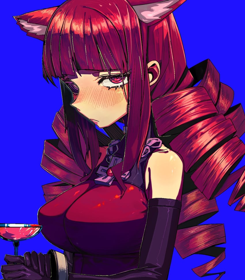 stella hoshii (va-11 hall-a) drawn by go_d_e