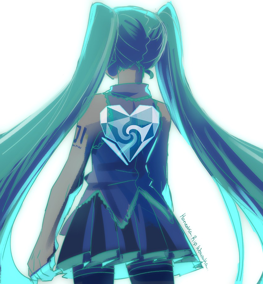 hatsune miku and wowaka (vocaloid and 1 more) drawn by neo_(neo_399)