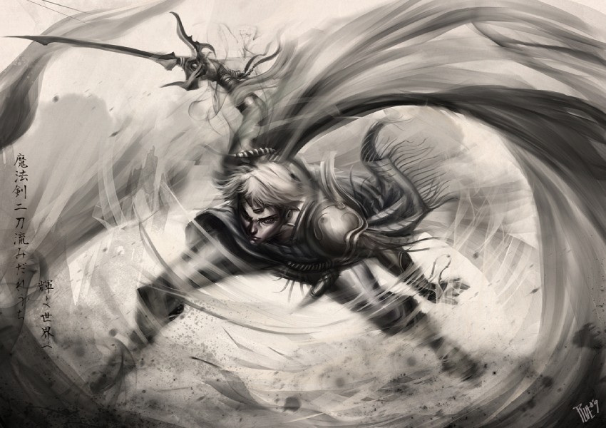 bartz klauser (final fantasy and 2 more) drawn by buddy_jiang