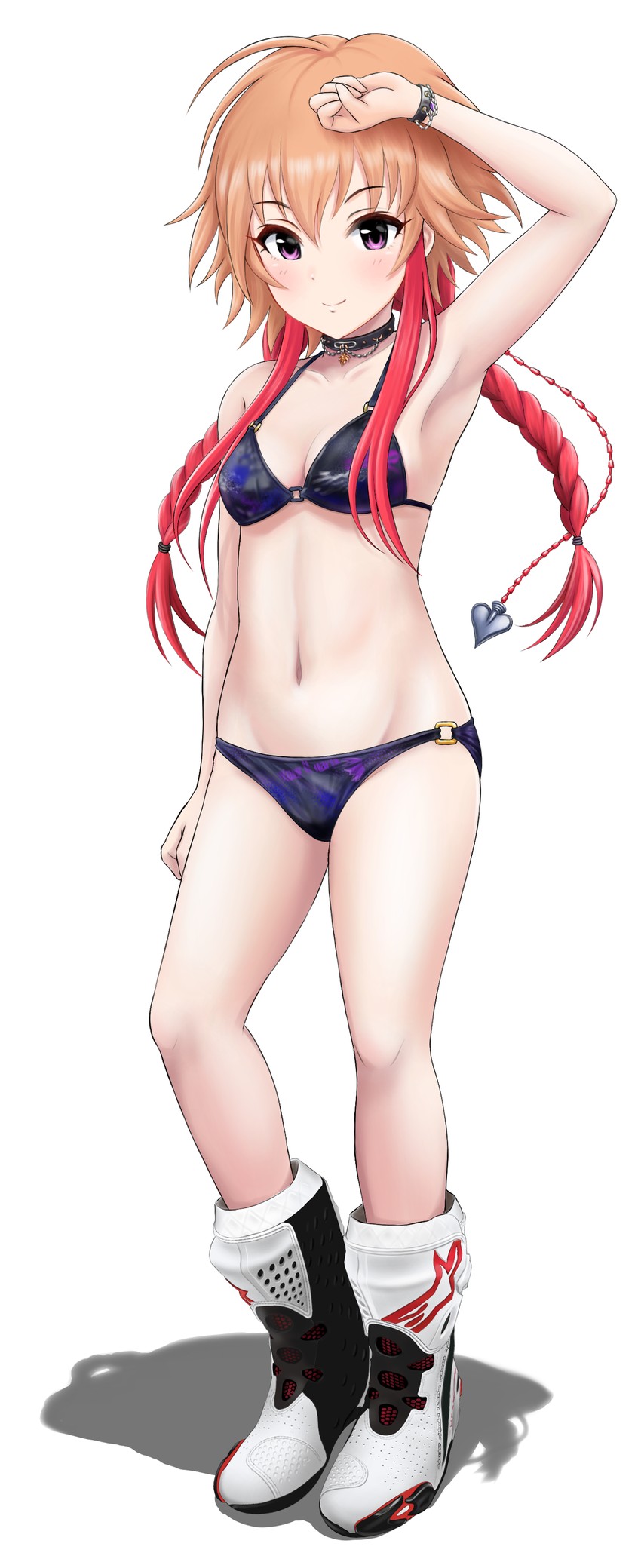 ninomiya asuka (idolmaster and 1 more) drawn by flick_(sal23)