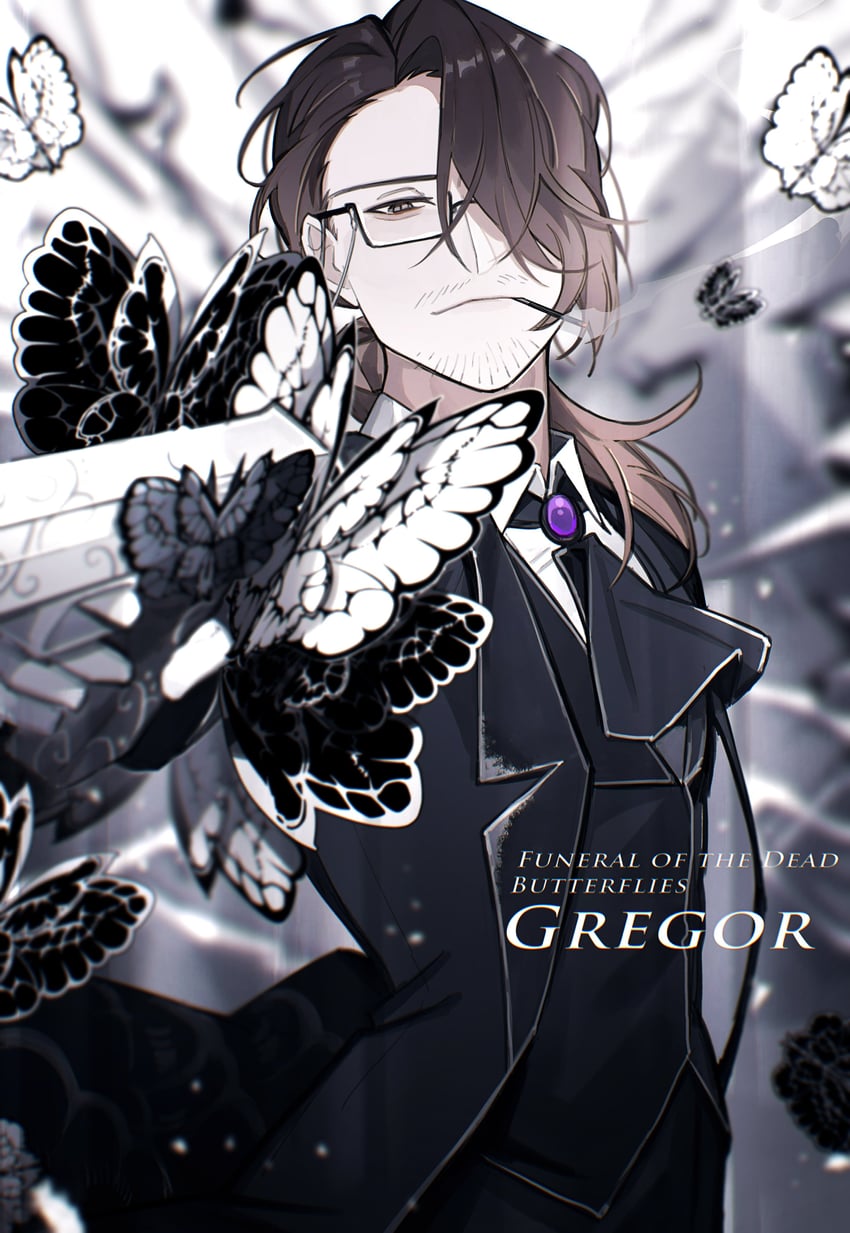 gregor (project moon and 1 more) drawn by yasuihiruya