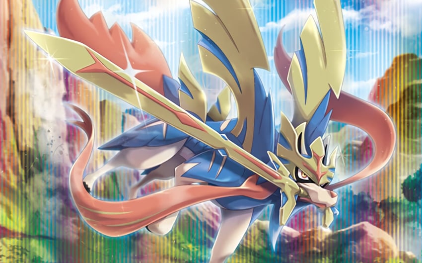 zacian (pokemon and 1 more) drawn by saitou_kouki