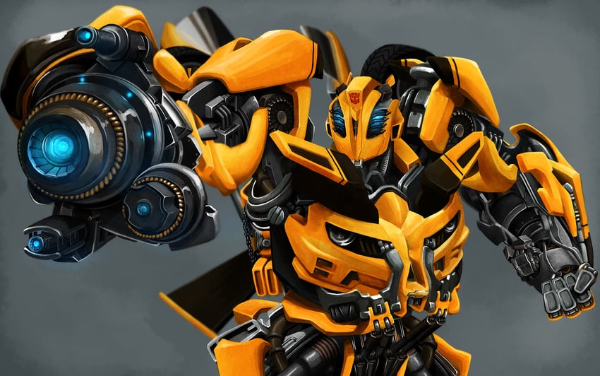 bumblebee (transformers and 1 more) drawn by yakiudon