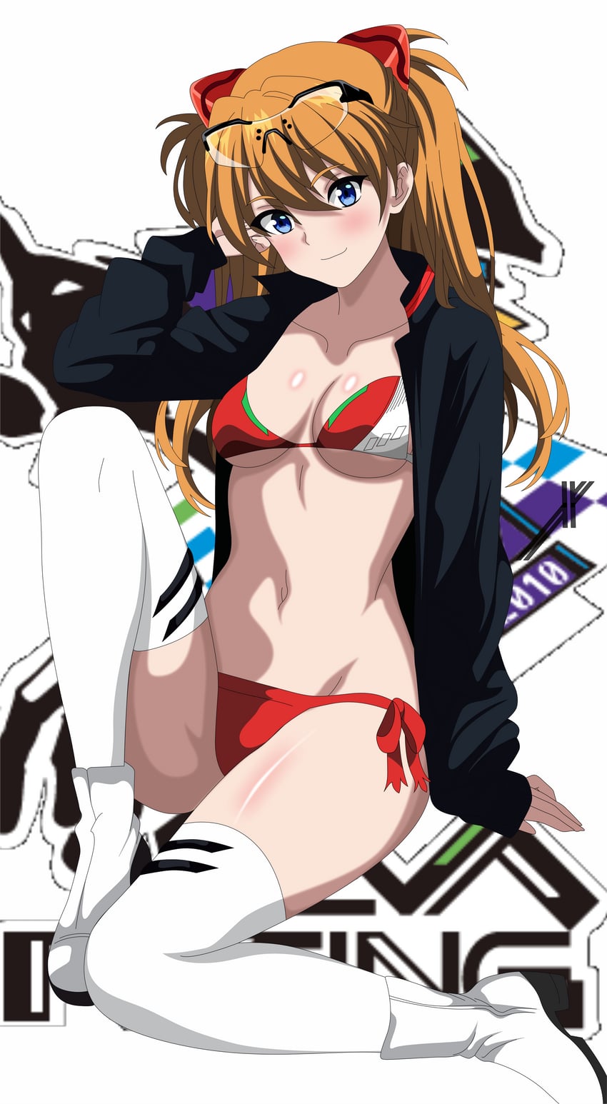 souryuu asuka langley (neon genesis evangelion) drawn by indexxryo