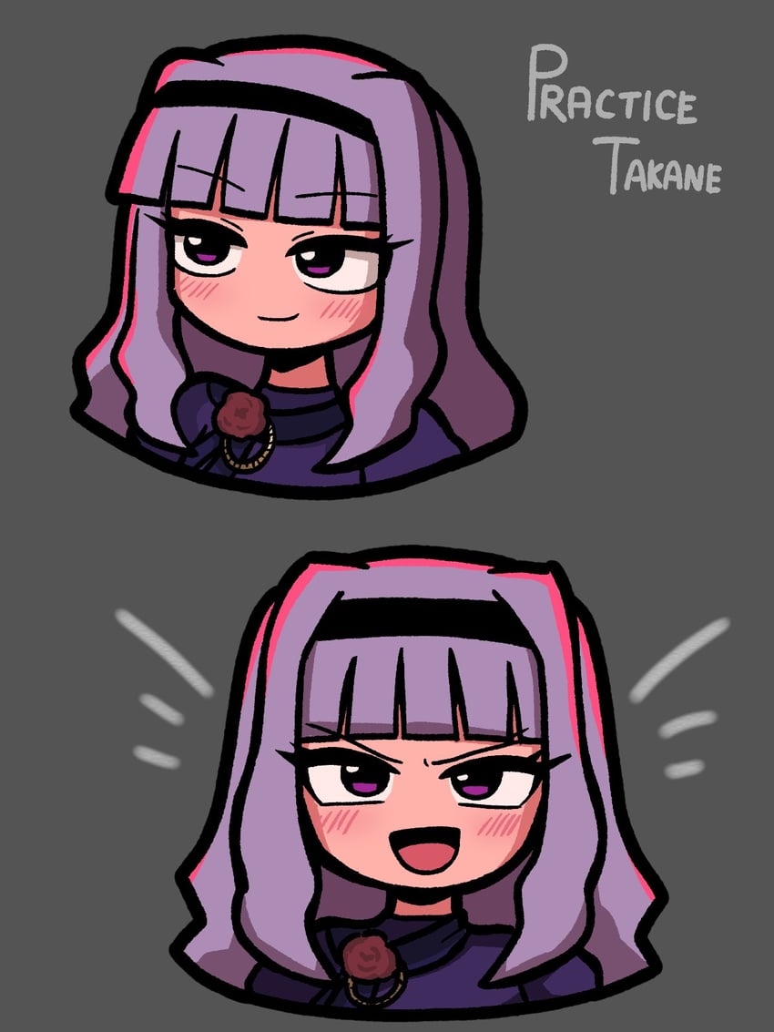 shijou takane (idolmaster and 2 more) drawn by fis_(t83192933)