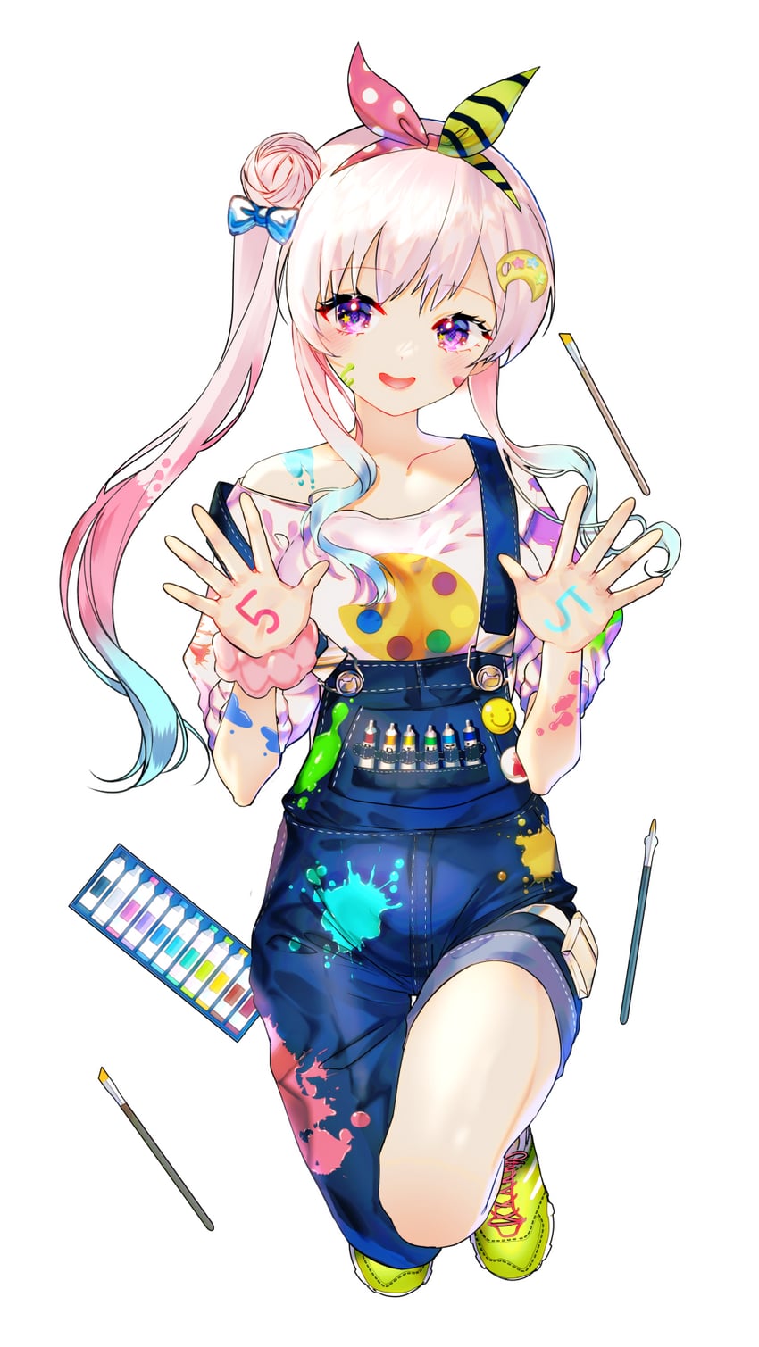 airani iofifteen (hololive and 1 more) drawn by sowon