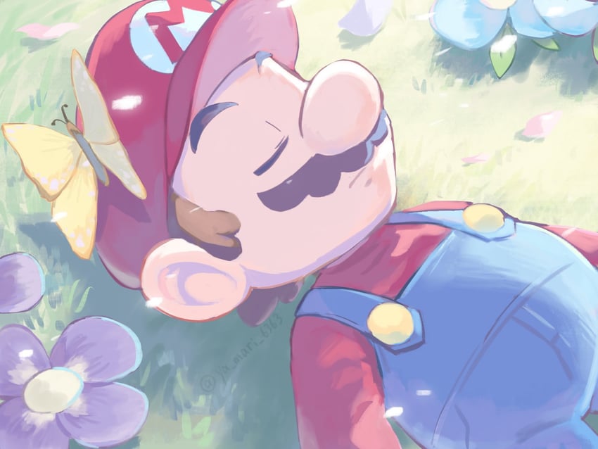 mario (mario and 1 more) drawn by ya_mari_6363