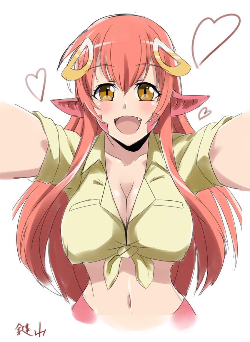 miia (monster musume no iru nichijou) drawn by kagiyama_(clave)