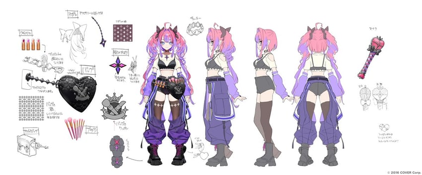kikirara vivi (hololive and 1 more) drawn by nonco