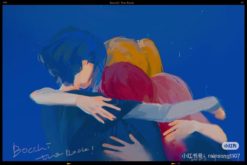 gotoh hitori, kita ikuyo, ijichi nijika, and yamada ryo (bocchi the rock!) drawn by rainsong1107