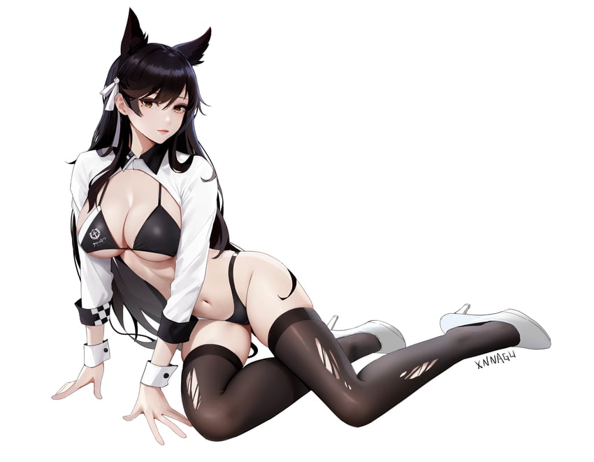 atago (azur lane) drawn by xnnagu