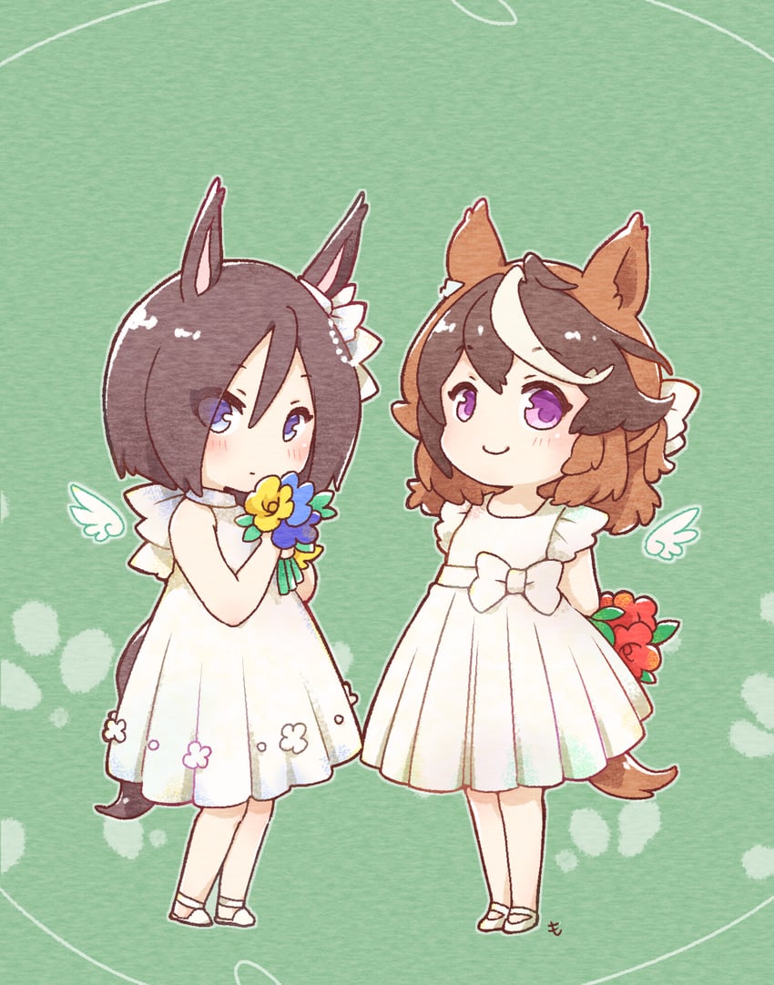 symboli rudolf and air groove (umamusume) drawn by mon_momu