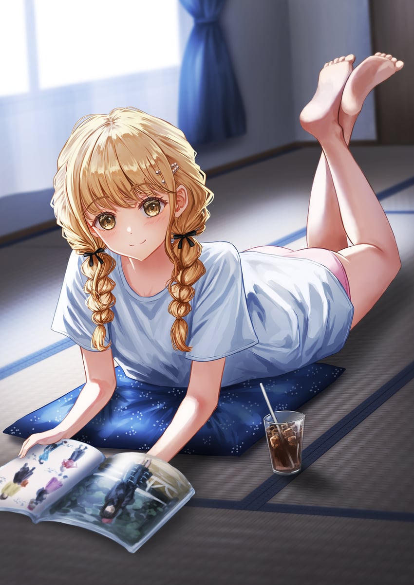 fujita kotone (idolmaster and 1 more) drawn by rapnit