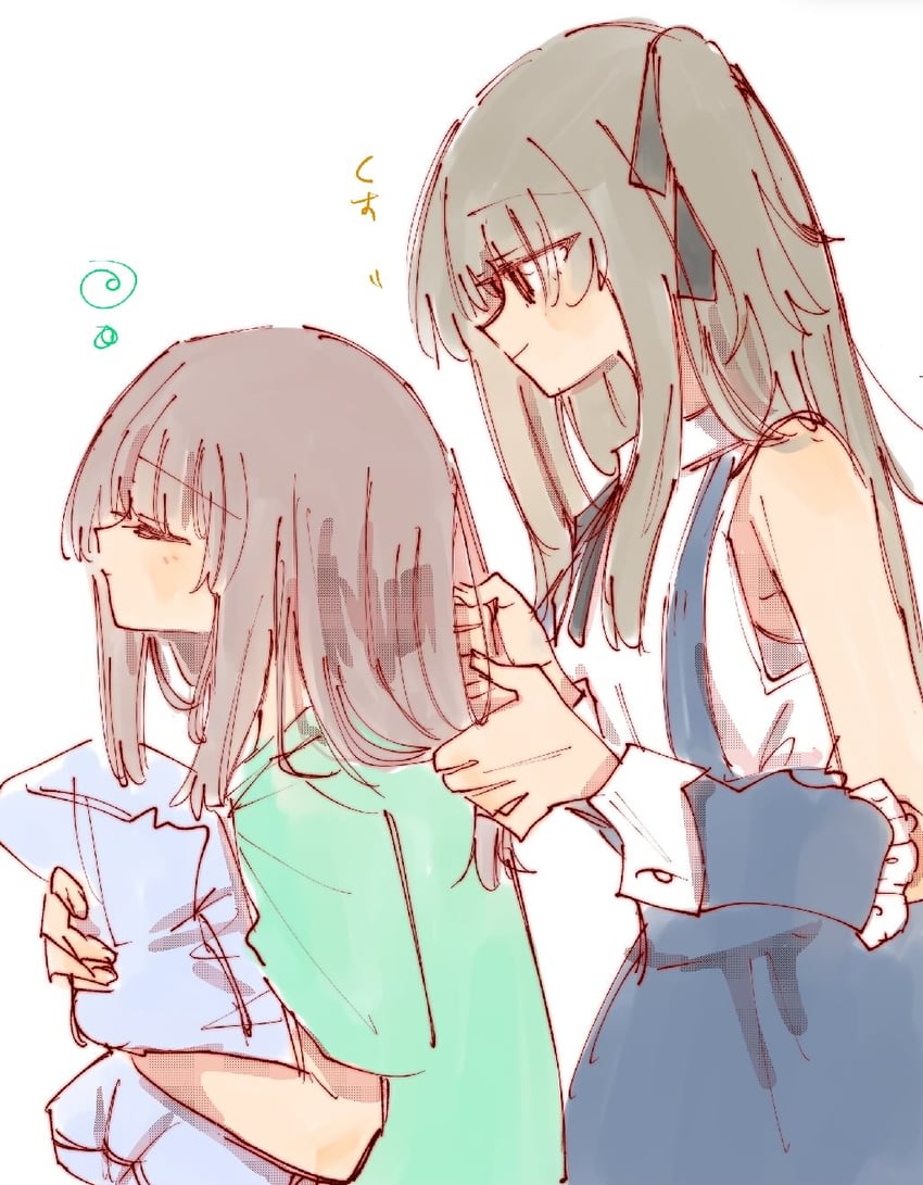 kuo shenlin and wang yujia (assault lily) drawn by rui_rui_rui0122