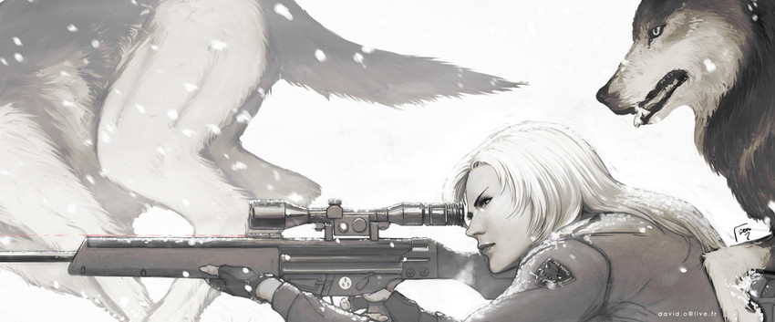 sniper wolf (metal gear and 1 more) drawn by david_semsei