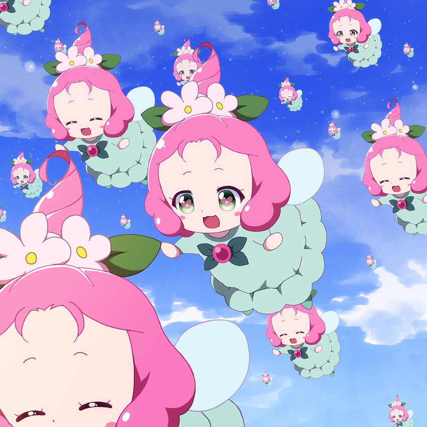 ha-chan (precure and 1 more) drawn by ts1016