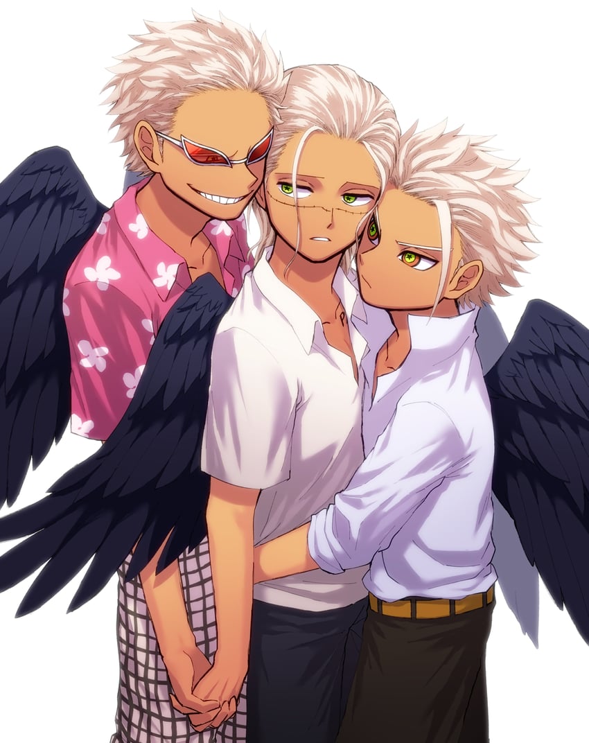 s-hawk, s-crocodile, and s-flamingo (one piece) drawn by yumamama965