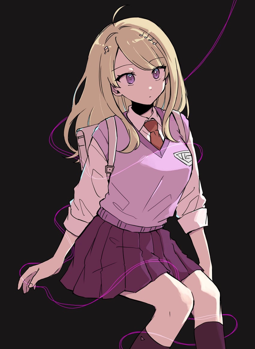 akamatsu kaede (danganronpa and 1 more) drawn by yasushi_(yssm8)