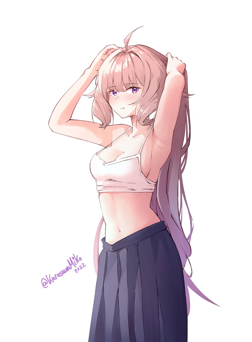 enna alouette (nijisanji and 1 more) drawn by karasawa_miko