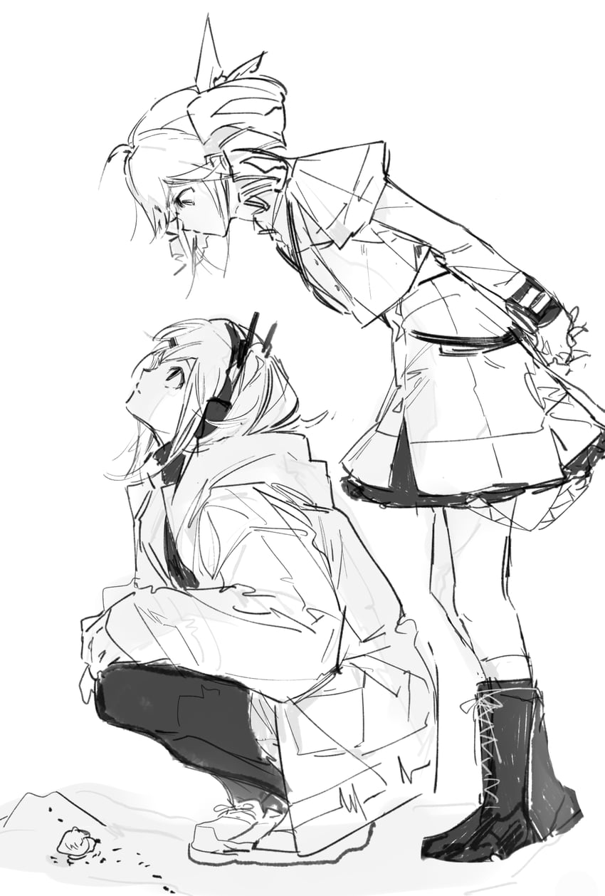 kasane teto and adachi rei (utau and 2 more) drawn by munjiduck