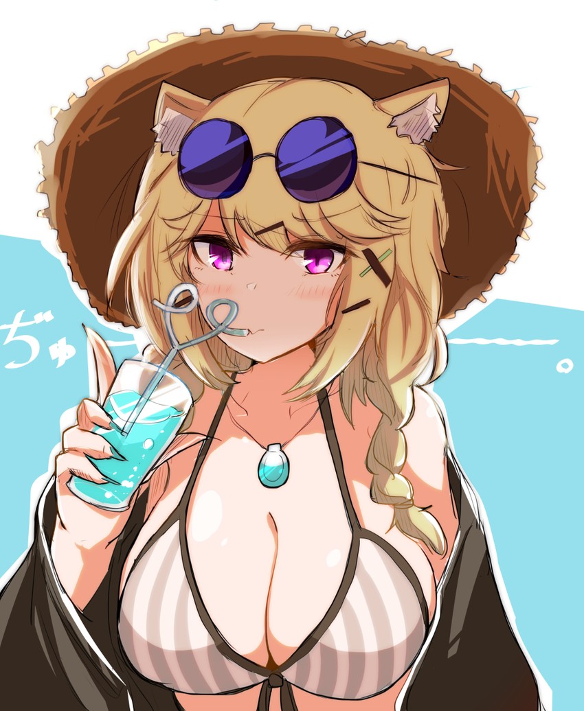 utage (arknights) drawn by heka=ton
