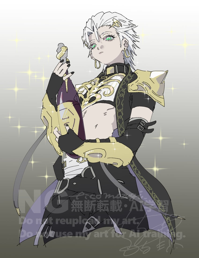 sephiroth (final fantasy and 2 more) drawn by zc_furuya